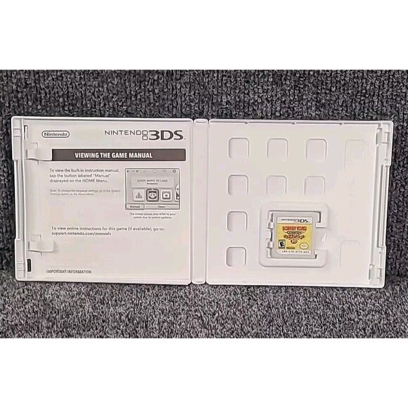 3DS Donkey Kong Country Returns 3D (3DS, 2013) Game Videogame Nintendo 3DS - Picture 3 of 5